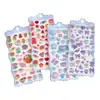 Pegatinas Divertidas Flotantes Estéreo de Dibujos Animados Diamante de Cristal Material de Decoración para Niños Pegatinas 3D Pegatinas con Relieve de Niña Linda