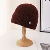 Chapéus de Inverno para Mulheres de Meia-Idade e Idosas, Espessos e Quentes, Chapéus de Tricô Estilosos para Mães e Avós