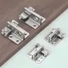 Fechadura Espessada de Aço Inoxidável Trava de Porta Esquerda e Direita para Gaiola de Animal de Estimação Trava de Porta de Banheiro Parafuso Antifurto com Trava Trava de Porta