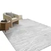 Alfombra de Imitación Cachemir con Textura Simple de Amazon para Sala de Estar, Antideslizante, Fácil de Cuidar Alfombra para Mesa de Café, Lavable a Máquina Alfombra de Mesita de Noche para Dormitorio
