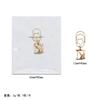 Clip para Papel de Aleación de Zinc Carta Nuevo Transfronterizo Mini Colgante Pin Exquisito Clip Metálico para Marcar Páginas Regalo de Vacaciones