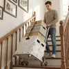 Carrito de Compras Plegable para Compras de Supermercado, Uso Doméstico, Picnic y Entrega de Paquetes, con la Capacidad de Subir Escaleras