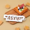 Nuevo Molde de Corte Feliz Navidad Feliz Navidad Navidad Molde para Pastel Artificial de Navidad de Una Pieza Molde Rápido DIY