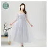 Vestidos de dama de honor con un encanto etéreo para un grupo de hermanas, ajustados, sencillos y elegantes, adecuados para actuaciones de coro y graduación, directo de fábrica