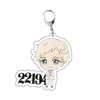 Acuerdo periférico de animación Neverland llavero acrílico colgante transparente joyería transparente linda
