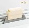 Cepillo ranurado para el hogar para limpiar ranuras y huecos de ventanas, Cepillo pequeño de doble cara para limpiar puertas y ventanas, Herramienta de cepillo de limpieza al por mayor