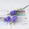 Flores Artificiais de Alta Qualidade, Jacinto de 3 Cabeças, Decoração para Sala de Estar, Adereços de Casamento, Arranjo de Flores Artificiais, Peça Decorativa, Buquê