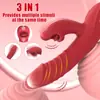 Vibrador Telescópico Emma Transfronterizo Vibrador de Lengua Retráctil Automático Masturbador de Coqueteo Femenino Juguetes Sexuales al por Mayor