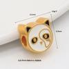 Lindos Accesorios de Cuentas Gotas de Aceite Cuentas de Transferencia de los Doce Animales del Zodiaco Animales del Año en Curso Cuentas para Pulseras DIY Accesorios para Pulseras