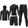 Ropa Deportiva para Hombre Ropa de Fitness Mallas de Secado Rápido Verano Pantalones Cortos de Seda Helada Manga Corta Ropa Casual para Correr para Hombre