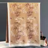 Bufanda jacquard de hoja de bambú estilo chino nueva para mujer, engrosada para otoño e invierno, chal de cachemira sintética, bufanda cálida larga y elegante para el cuello
