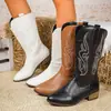 Otoño 2026 Nuevo Llegado Comercio Exterior Tallas Grandes Mujer Casual Cómodo Estilo Europeo Americano Moda Ropa Exterior Botas Puntiagudas Talla Única