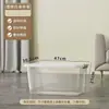 Nova Caixa Organizadora Transparente Plástico Grande Capacidade Doméstica Roupas Brinquedos Lanches Caixa Organizadora Recipiente de Armazenamento Armazenamento Roupas
