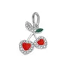 Colgantes de Collares Pulseras de Dibujos Animados DIY Transfronterizos Dijes Fruta Fresa Melocotón Colgante Hecho a Mano Accesorios Materiales