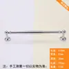 Manija de Puerta de Armario de Aleación de Zinc Francesa Manija Sólida de Gabinete Estilo Minimalista Moderno Cromo Brillante Plata Agujero Único Cajón