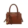 Bolso Texturizado Estilo Coreano para Mujer 2026 Nueva Moda Bolso Casual Simple Bolso de Hombro Bolso Tote con Bloques de Color Bolso Cruzado