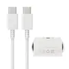 Para cabo de dados de celular Samsung duplo c para c linha de carregamento rápido N10 S21 branco preto cabo de dados tipo-c