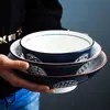 Tigela de Ramen Estilo Japonês em Cerâmica, Tigela Grande para Sopa, Tigela Criativa Personalizada para Macarrão com Carne, Tigela para Macarrão Instantâneo
