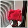 Bolso de Gran Capacidad para Mujer 2025 Invierno Nuevo Bolso Cuadrado Pequeño Sencillo y a la Moda para Viajar al Trabajo Bolso Tote de Hombro Axila