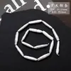 Perlas de Agua Dulce Naturales Cuentas Pequeñas de Plata Cuentas Sueltas Productos Semiacabados Cuentas Perforadas DIY Collar Pulsera Hecho a Mano Venta al por Mayor
