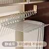 Cabide de Calça em Formato de Ganso para Uso Doméstico, Presilha Antiderrapante para Calças, Cabide em Forma de Z, Cabide Específico para Guarda-Roupa em Forma de 2, Cabide de Armazenamento para Calças