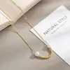 Collar elegante de plata de ley S925 con cuentas de flores talladas con destellos, diseño de nicho de alta gama, ligero y elegante para mujer.
