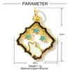Collar Colgante de Corazón Goteante Planeta Luna Gato de Cobre Zircón Europeo y Americano Joyería Colgante Arcoíris Uva Champiñón para Mujer