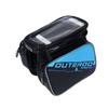 Bolsa de tubo doble para bicicleta, equipo de ciclismo al aire libre, portátil y expandible, para bicicleta de montaña, venta al por mayor y al por menor.