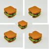 Molde removible para comida de hamburguesa, papas fritas, sándwich, comida occidental de simulación, comida para casa de juegos, juguetes para niños y niñas