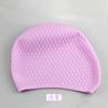 Touca de Natação Bolha Gota D'Água 85g Silicone Ampliada Natação À Prova D'água Feminina Cabelo Comprido Grande Circunferência da Cabeça Touca de Banho Atacado