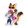 Zootopia 2 Zuecos Combinados Zapato Flor DIY Accesorios Anime Dos Dimensiones Mochila Colgante Acrílico Exquisito