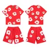 Al por mayor de exportación europea y americana transfronteriza Serie de Impresión de Espuma de Kapok de Primavera Temprana Traje Multicolor Estilo Unisex Simple Casual
