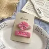 Novos Presilhas de Cabelo e Elásticos de Cabelo com Enchimento de Algodão de Frutas para Crianças, Acessórios de Cabelo Frescos e Versáteis para Meninas, Elásticos Duplos para Rabo de Cavalo, Enfeites de Cabelo para Franja