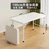 Mesa plegable para exteriores, puesto portátil, mesa de puesto, mesa rectangular simple para el hogar, estudio, mesa y silla, mesa de comedor, mesa larga