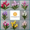 Tulipa Flor Artificial Flor de Casamento Buquê de Casamento Atacado Transfronteiriço E-commerce Flor Artificial Enfeites Decorativos Flor Artificial