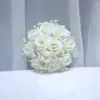 258 Flor Artificial Rosa Boda Columna Romana Arreglo Floral Guía de Camino Adornos Flores Secas Flores Falsas Sala de Estar Hotel Tocadiscos Centro