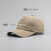 Gorra de Béisbol Sombrero de Secado Rápido Estilo Coreano para Mujer Primavera y Otoño Nuevo Lanzamiento Versátil para Cabeza Grande Outdoor Casual Moda Bordado Marca de Tendencia Explosión