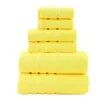 Toalla Transfronteriza Toalla de Baño Amazon Juego de Toallas de Algodón Puro Personalizado Liso Toalla de Regalo para Adultos Personalización de Logo
