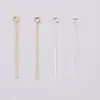 Materiales para abalorios Accesorios para joyería DIY Cadena para colgantes Postes para aretes Agujas en forma de 9 Agujas en forma de T Agujas de cabeza de bola Diversas especificaciones Adornos para collares
