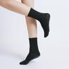 Calcetines de Yoga Antideslizantes Profesionales de Algodón para Mujer Absorbentes de Sudor para Interiores Fitness Calcetines Deportivos Antideslizantes de Silicona Calcetines de Media Pantorrilla Exportación