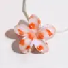 Nuevo Clip para Labios de Tiburón de Venta Caliente para Mujer, Fresco y Dulce, Bloque de Color Degradado Brillante, Pinza de Flor, Accesorio de Cabello de Moda Versátil