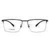 Gafas de miopía para hombre, montura de gafas de negocios 8663, montura completa de aleación de titanio, montura de gafas planas, venta al por mayor
