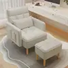 Sofá para manicure e cílios de salão de beleza, cadeira de pedicure, cama de massagem para pés, cama de massagem para banho de pés, cadeira individual reclinável para imersão dos pés