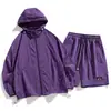 Ropa Protectora Solar Explosiva de Primavera y Verano para Hombres y Mujeres Chaqueta Ligera Transpirable de Secado Rápido Ropa Protectora Solar de Color Sólido Mori