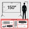 Fabricante Suporte de Tripé de Chão para Exterior Tela de Projetor Cinema ao Ar Livre Suporte Duplo Projetor Tela Anti-Luz para Casa