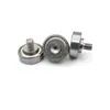 Rodamiento de rosca externa Flint, tornillo de acero inoxidable 304, rodamiento de rodillos guía 6204 con tornillo, polea de pista