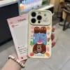 Adequado para Apple 18Promax Desenho Animado Macio e Fofo Animal Bordado de Pelúcia Capa Macia e Rígida para Celular iPhone Personalização