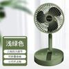 Ventilador Telescópico Dobrável Transfronteiriço com Carregamento Portátil para Viagem ao Ar Livre e para Mesa de Casa com Carregamento USB