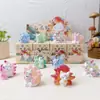 Estilo Igual a Xiaohongshu Figura de Hada Zorro Pequeño Tushan Piedra de Cristal Caja Sorpresa Muñeco Zorro de Nueve Colas Decoración de Escritorio de Moda