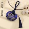 Bolsita de Aromas para el Festival de Medio Otoño, Bolsa Vacía, Bolsa de la Suerte, Bolsita Bordada Tradicional, Adorno Colgante Estilo Palacio, Artemisa, Madre
